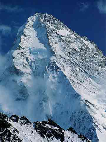 
K2 North Face From Above Suget Jangal - Climb Every Mountain book
